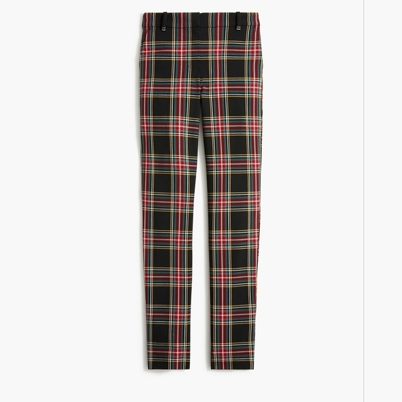 J.CREW Full-length Ruby pant in Stewart tartan Size 12 NWT Holiday Christmas NWT - Picture 1 of 8